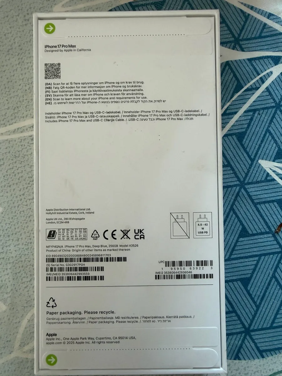 iPhone 17 pro max 256 - Image 2