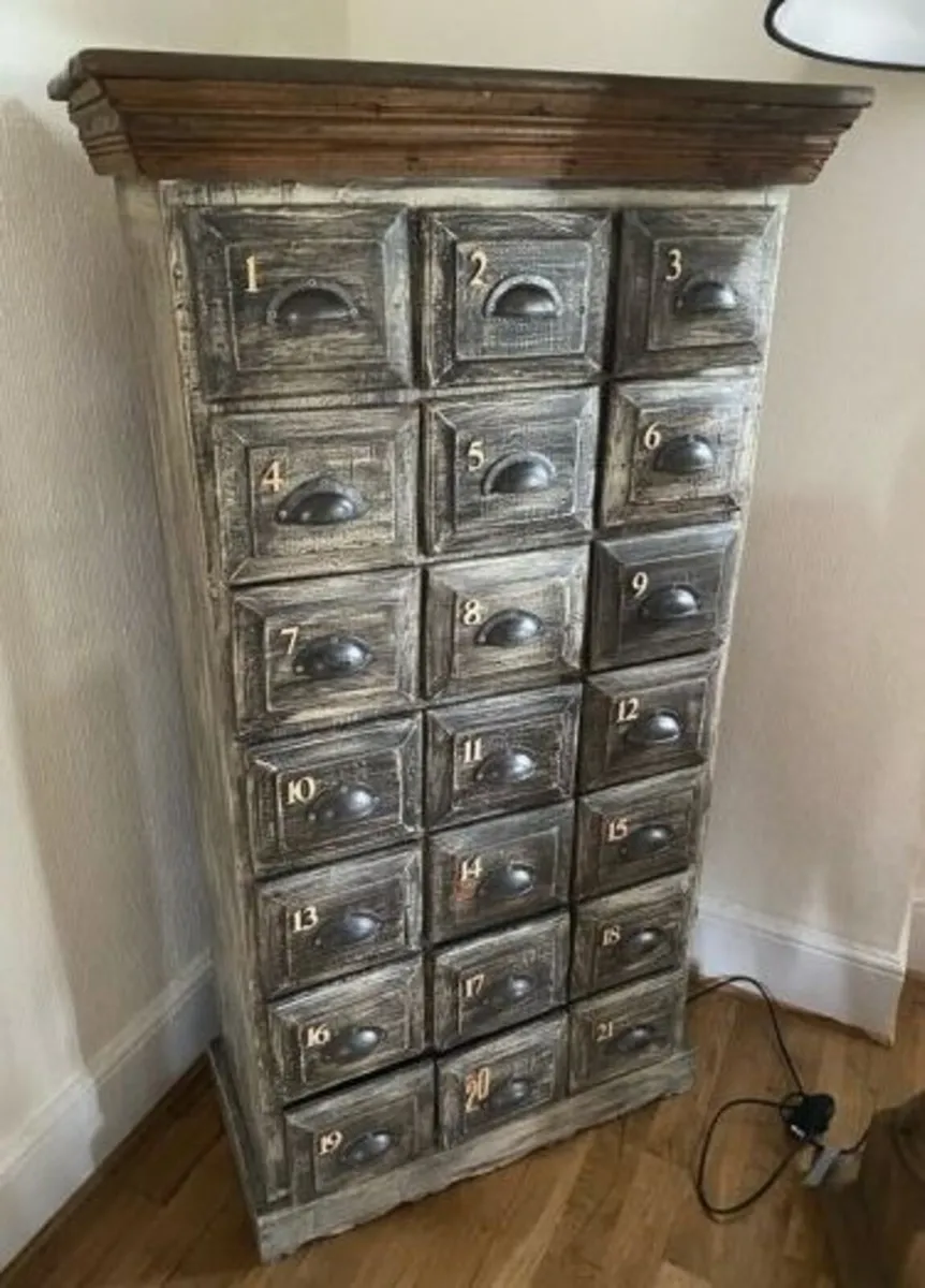 Solid Wood rustic chest of drawers - Image 2