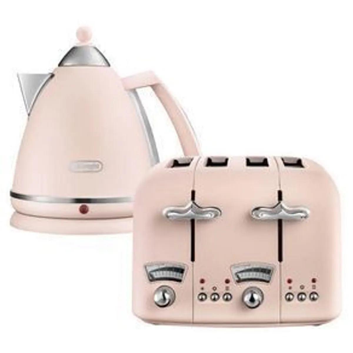 Pink Kettle and Toaster Set - Image 1