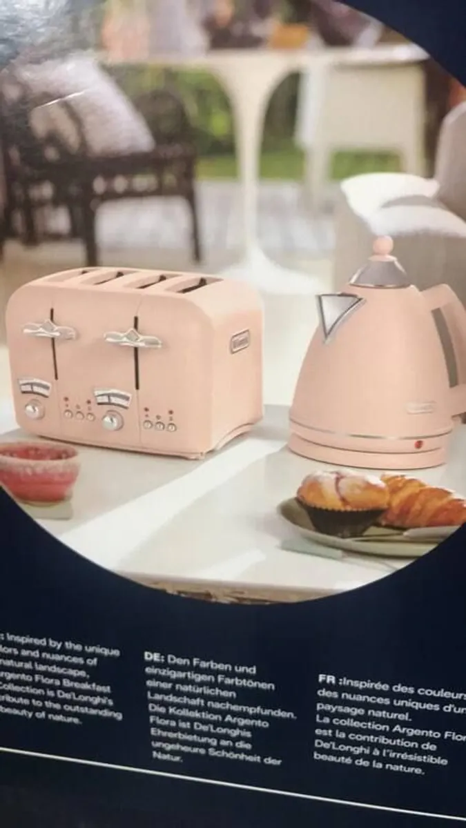 Pink Kettle and Toaster Set - Image 2