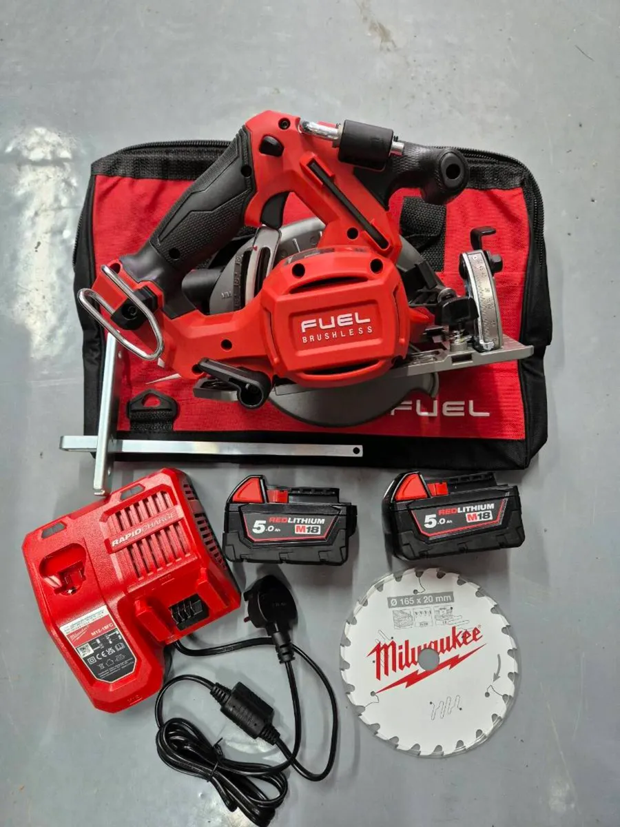 Milwaukee M18FCS552 FUEL Gen2 165mm Circular Saw K - Image 3