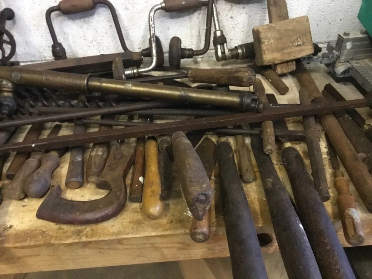 Old carpenters tools - Image 2