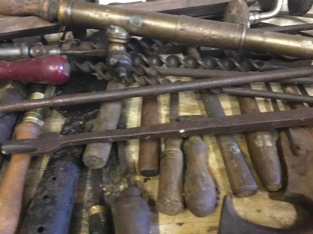 Old carpenters tools - Image 3