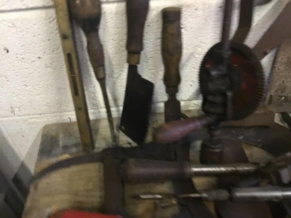 Old carpenters tools - Image 4