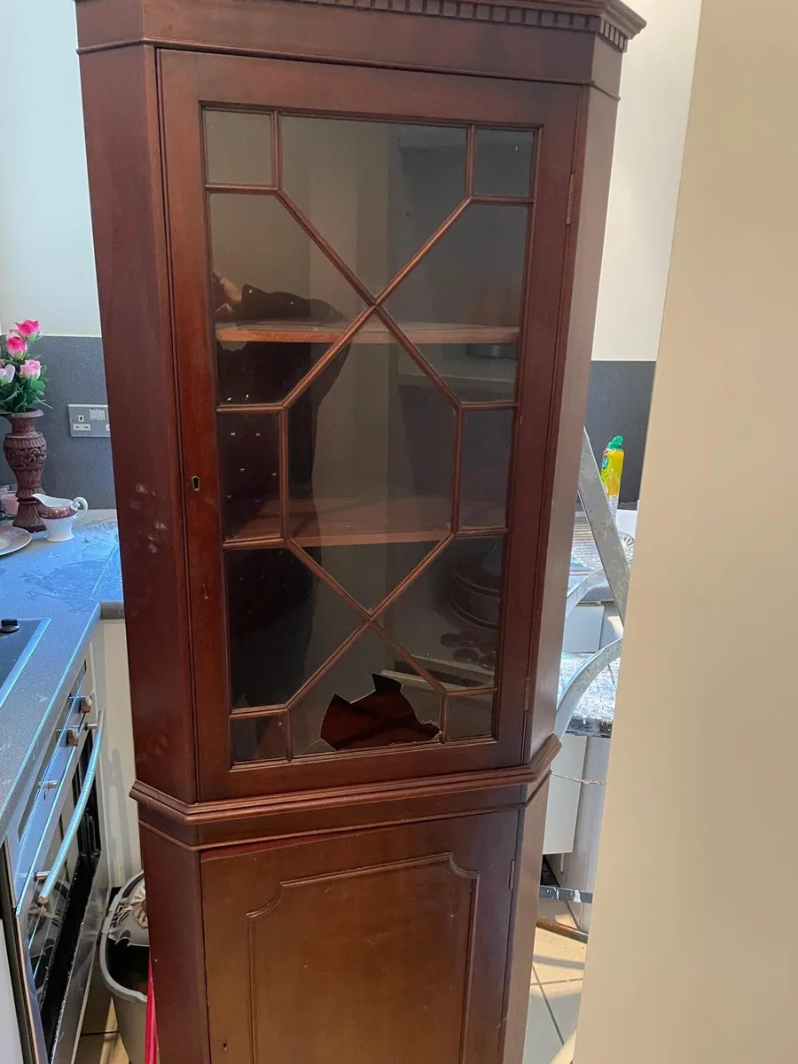 FREE: Display Cabinet with Matching Corner Unit - Image 2