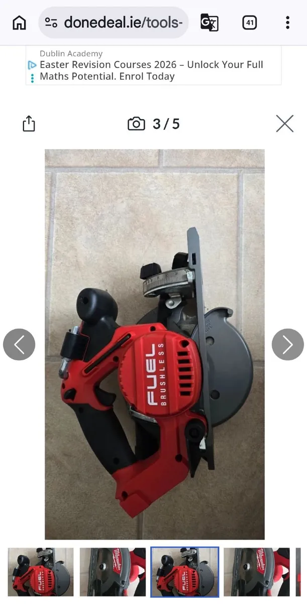 Milwaukee saw - Image 3