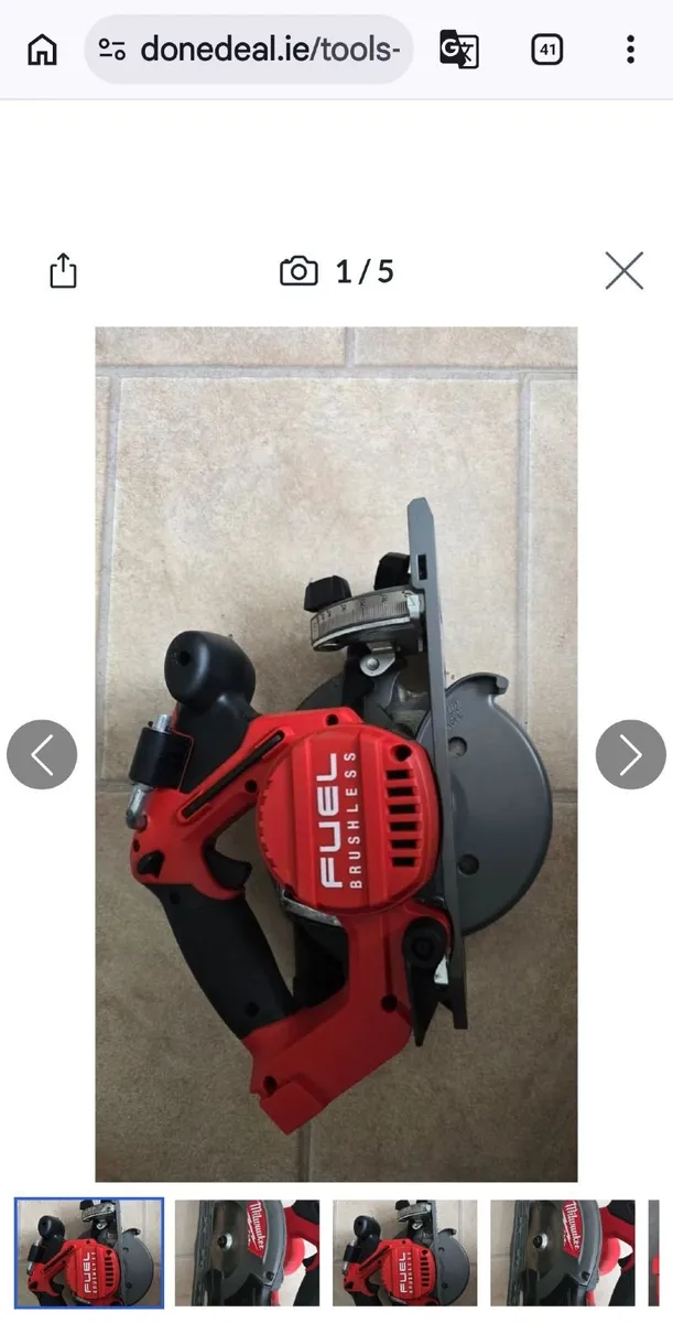 Milwaukee saw - Image 4