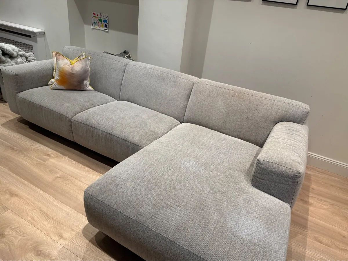 Arnotts sofa with large chaise long - Image 2