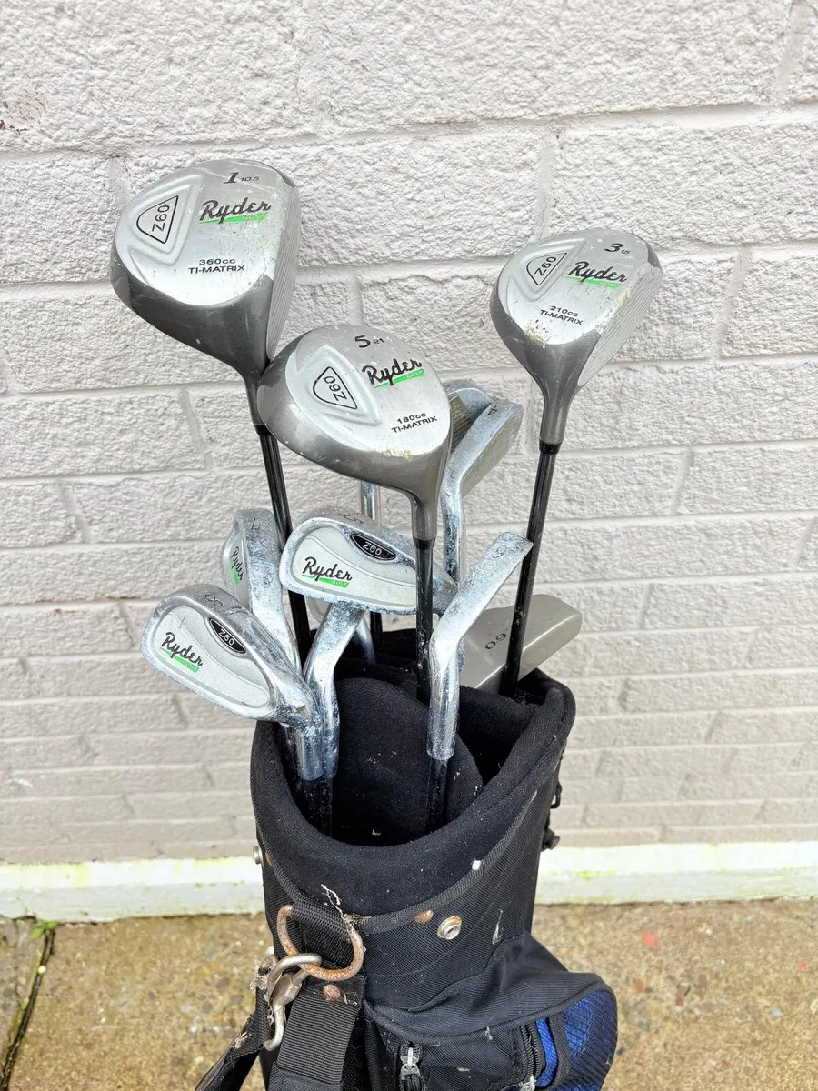 Full golf set with bag - Image 2