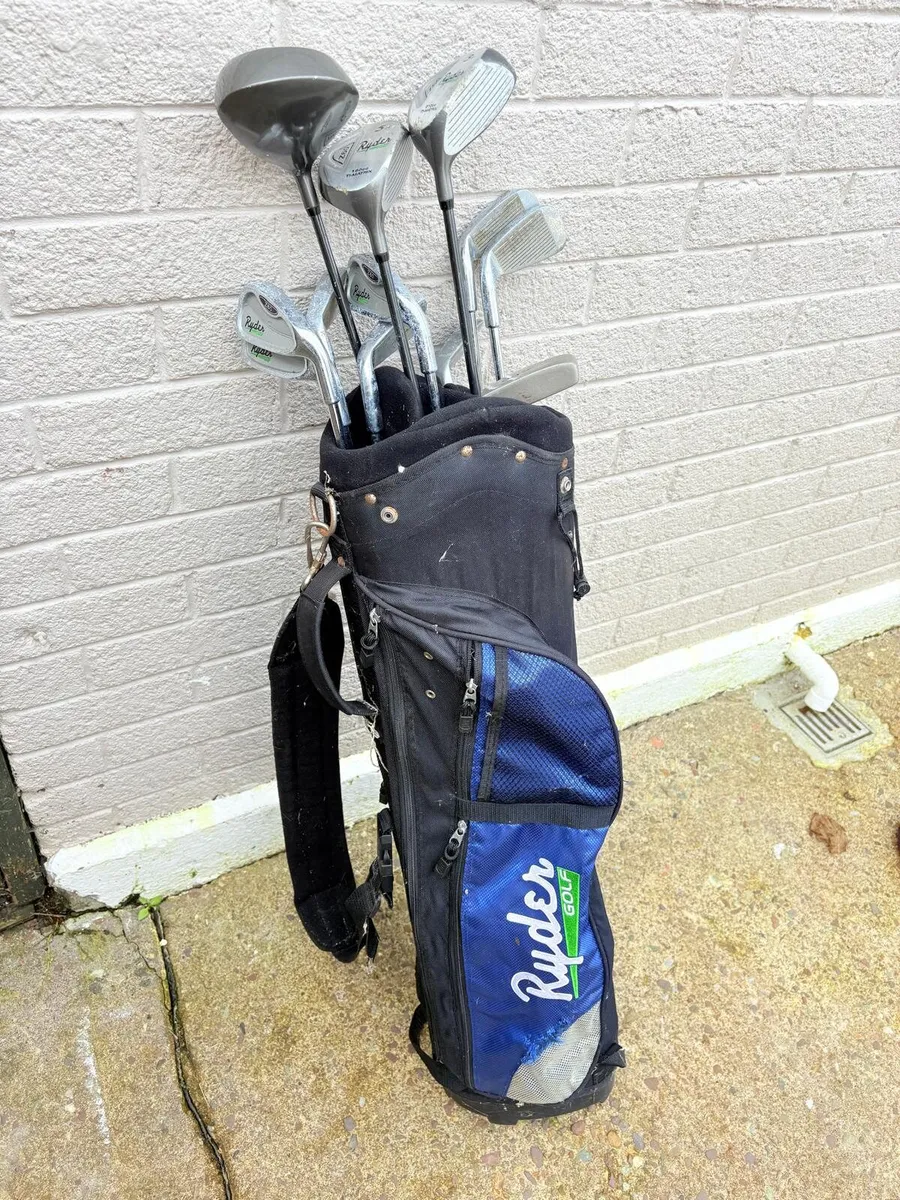 Full golf set with bag - Image 1