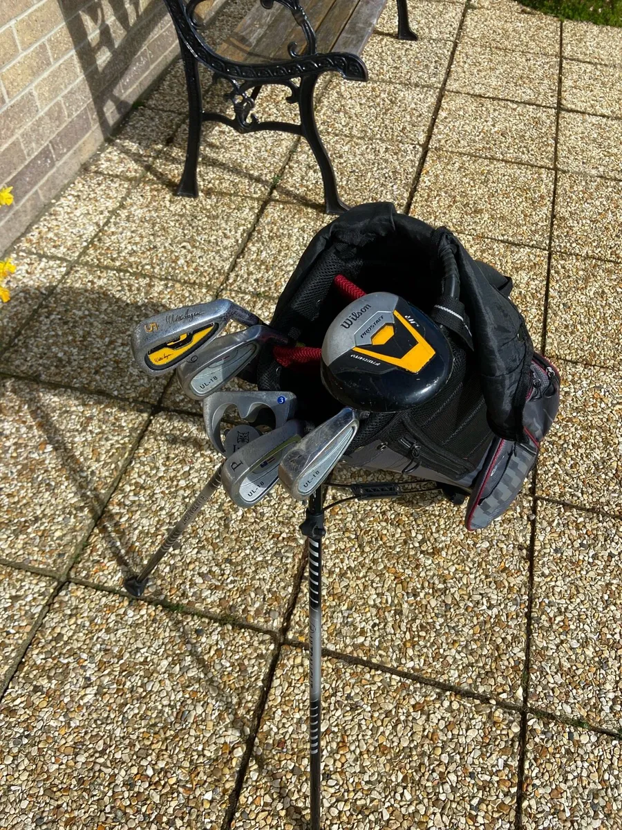 Junior. Golf. Clubs. &. Bag - Image 2