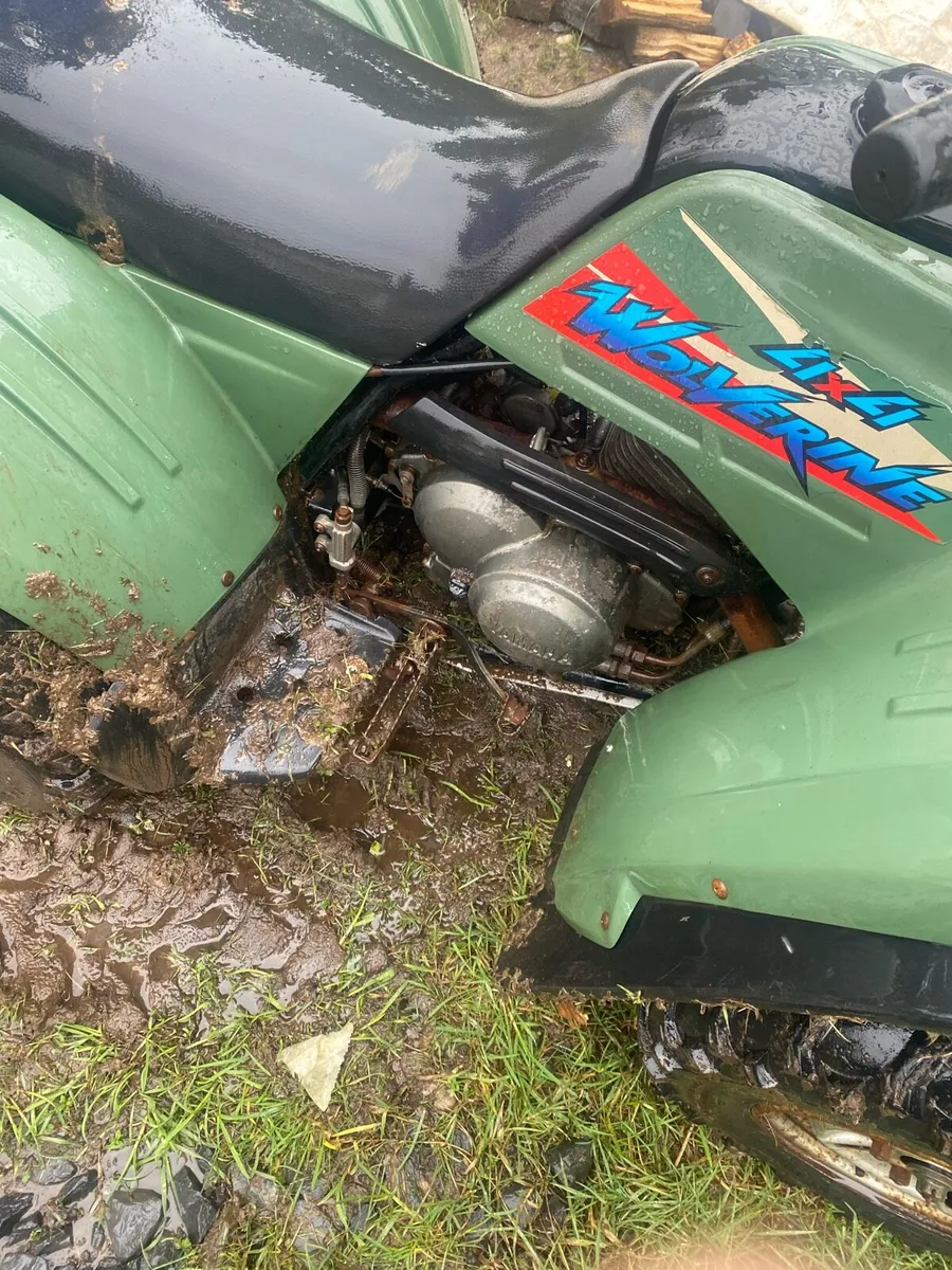 1996 Yamaha wolverine 350 4wd - Image 2