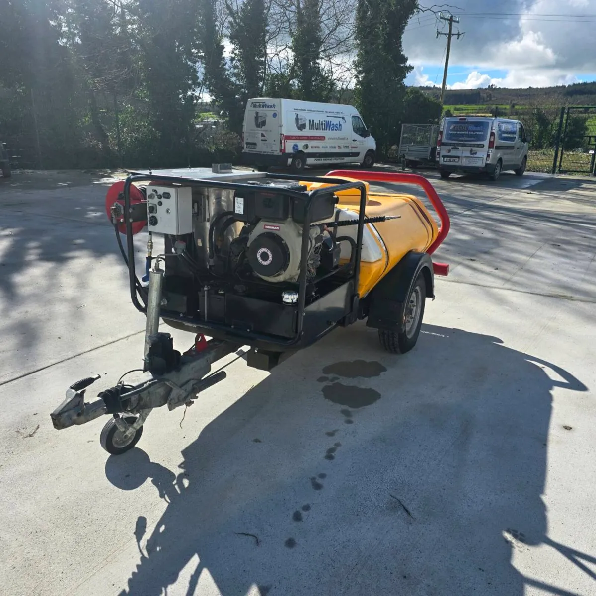 1000L Diesel Hot Wash Bowser - Image 1