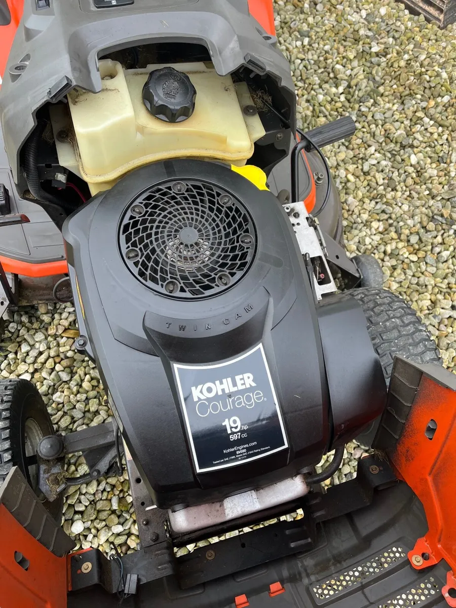 Husqvarna 19hp hydrostatic ride on mower - Image 2