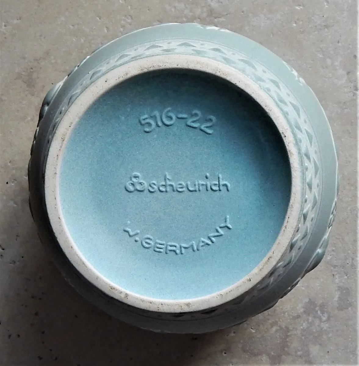 Vintage Scheurich Toscana Art Pottery Vase - Image 3