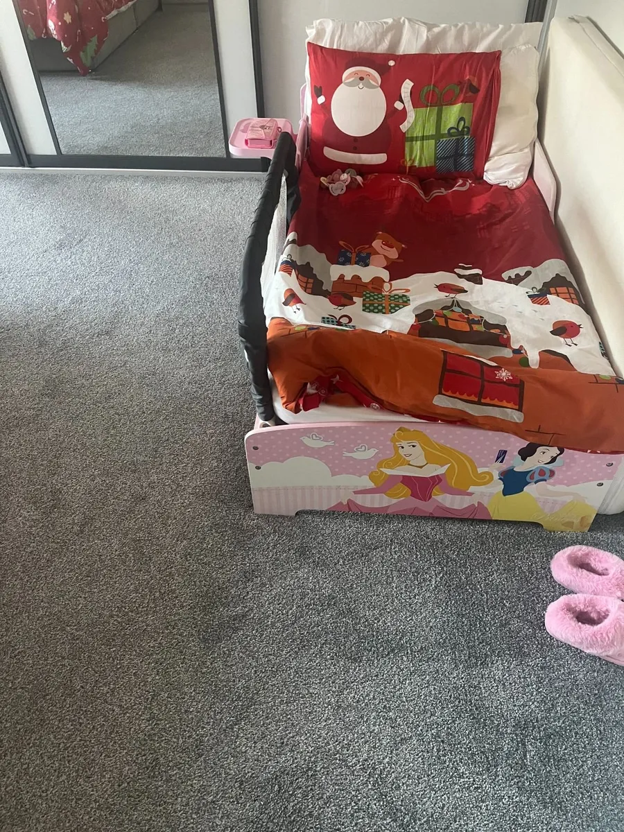 Toddler Bed and Mattress - Image 2