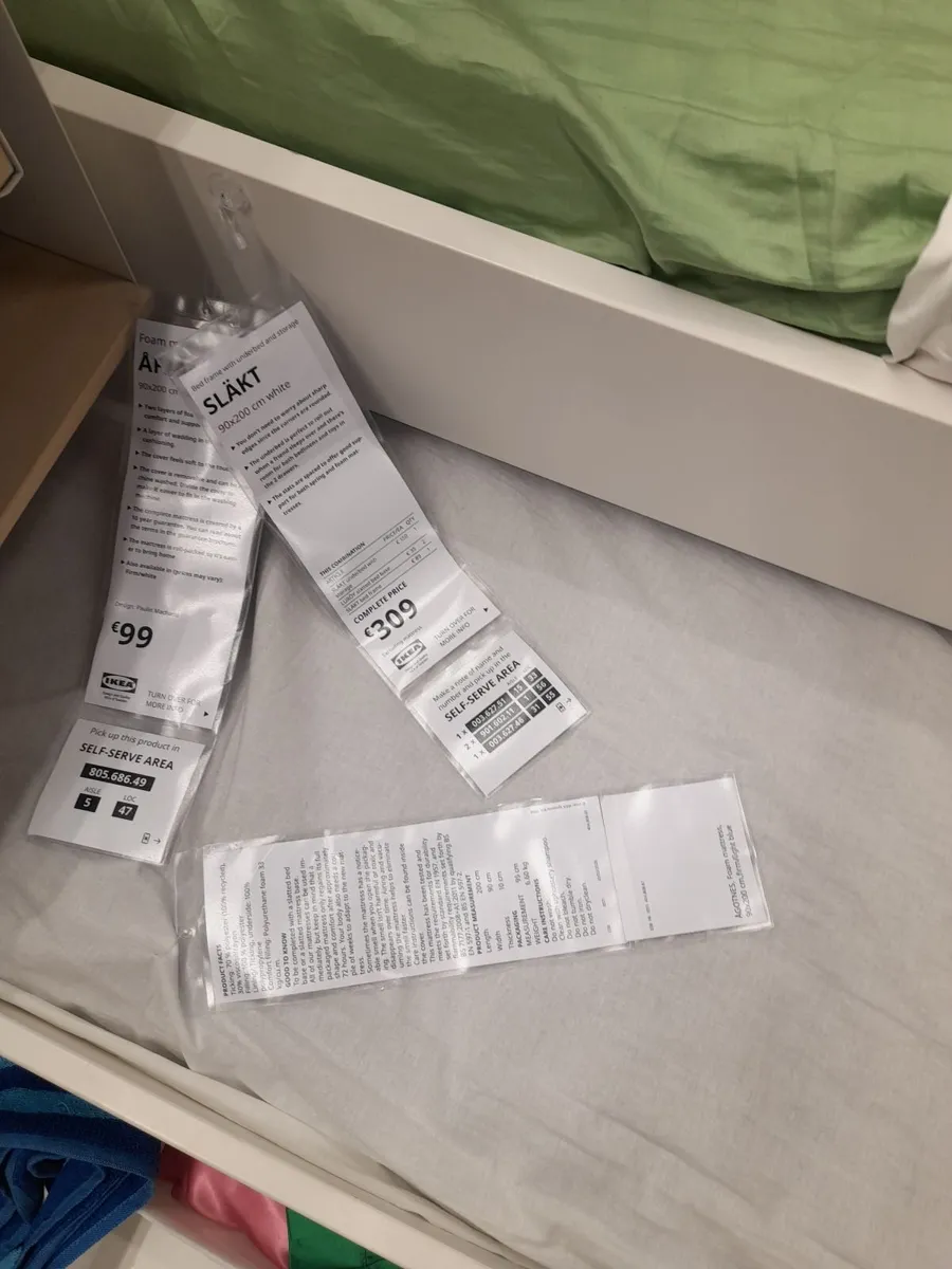 Double Children bed with understorage - Image 1