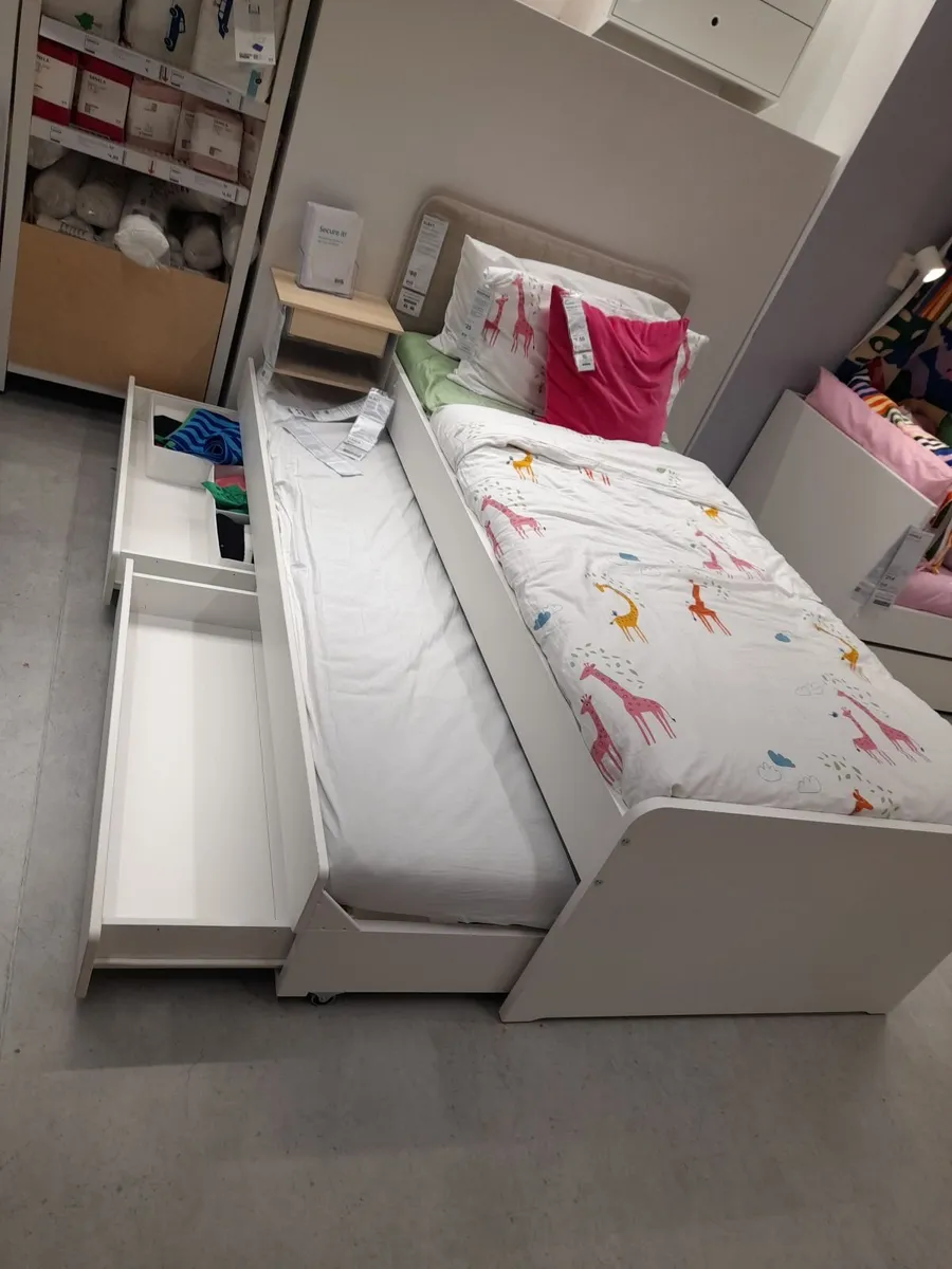 Double Children bed with understorage - Image 2