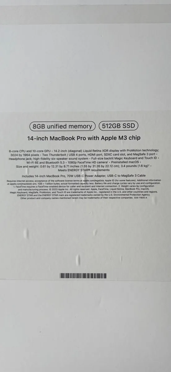 14"  MacBook Pro M3 - Image 2