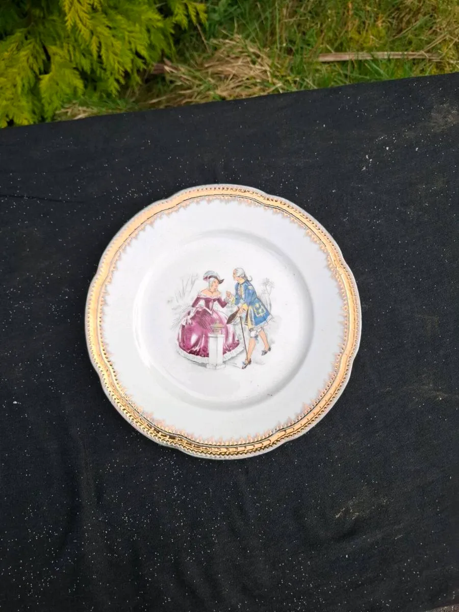 Marquise china plate