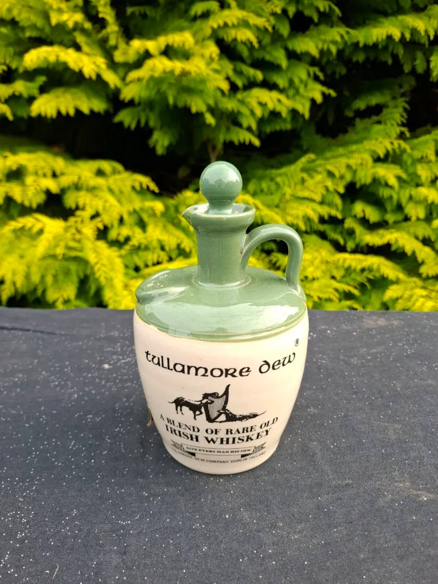 Tullamore whiskey bottle