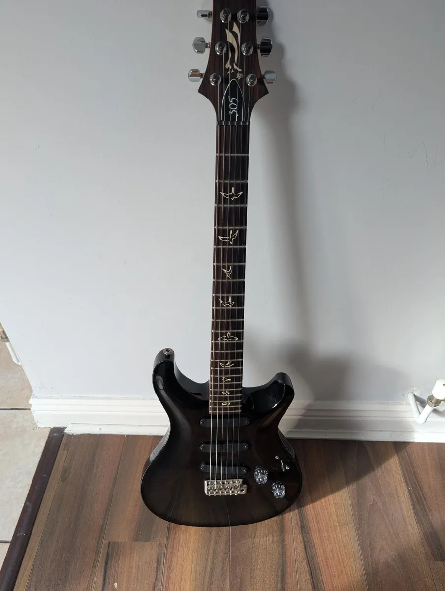 PRS 25th Anniversary 305 - Charcoal Smokeburst - Image 3