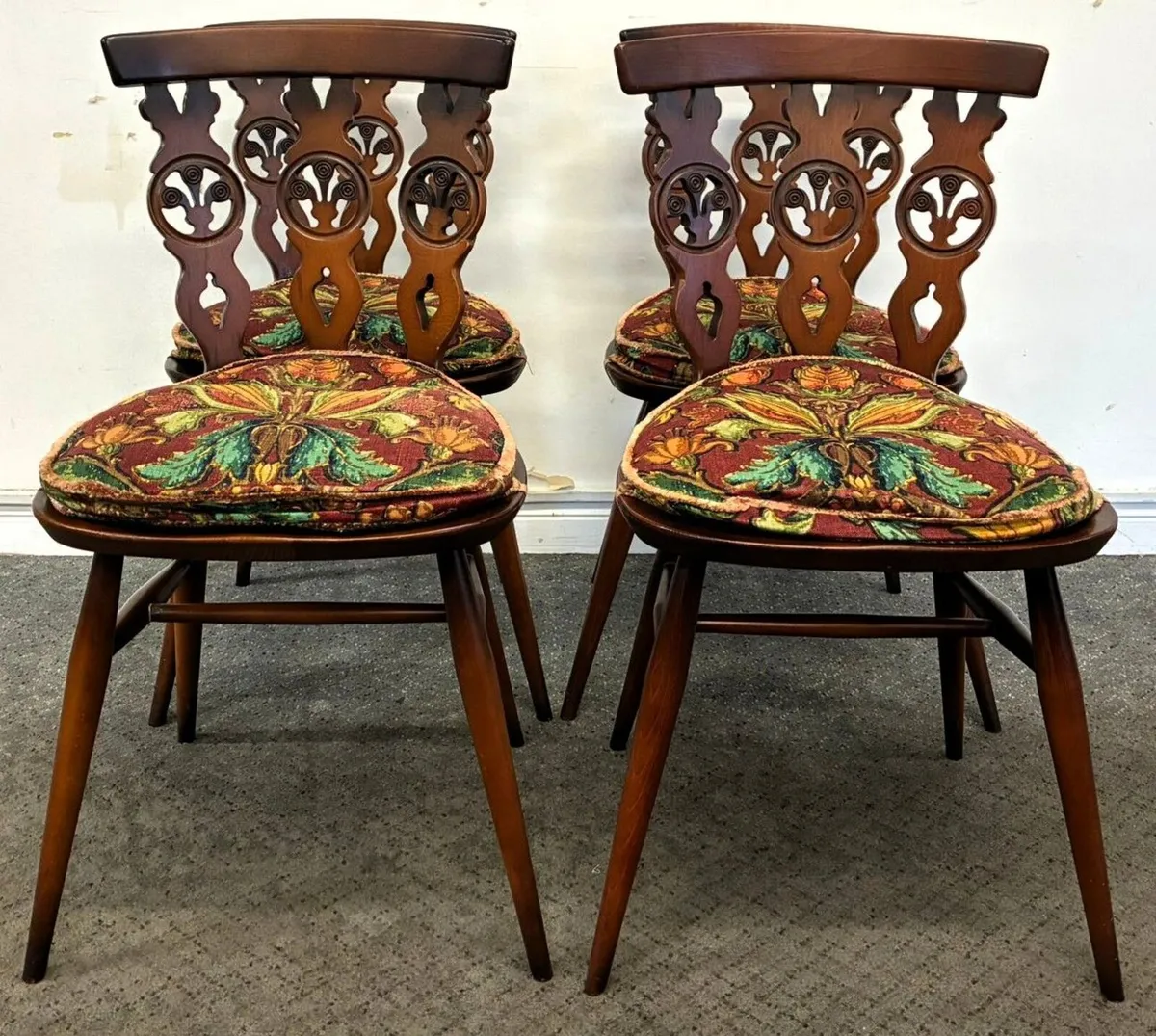 Ercol Fleur de Lys Dining Chairs £60 Each - Image 1