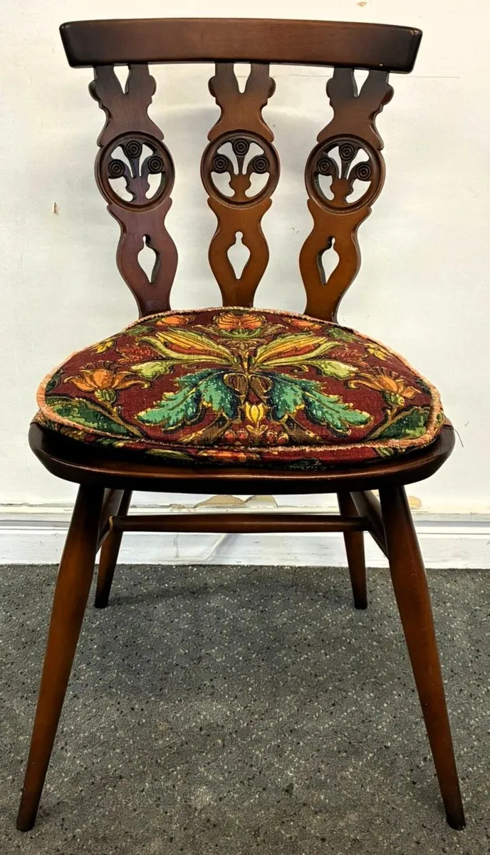 Ercol Fleur de Lys Dining Chairs £60 Each - Image 4