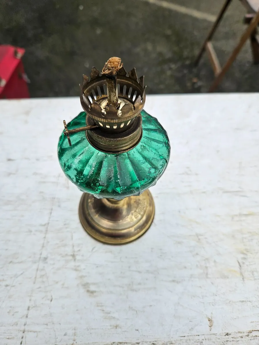 Vintage Small Oil Lamp - Image 1