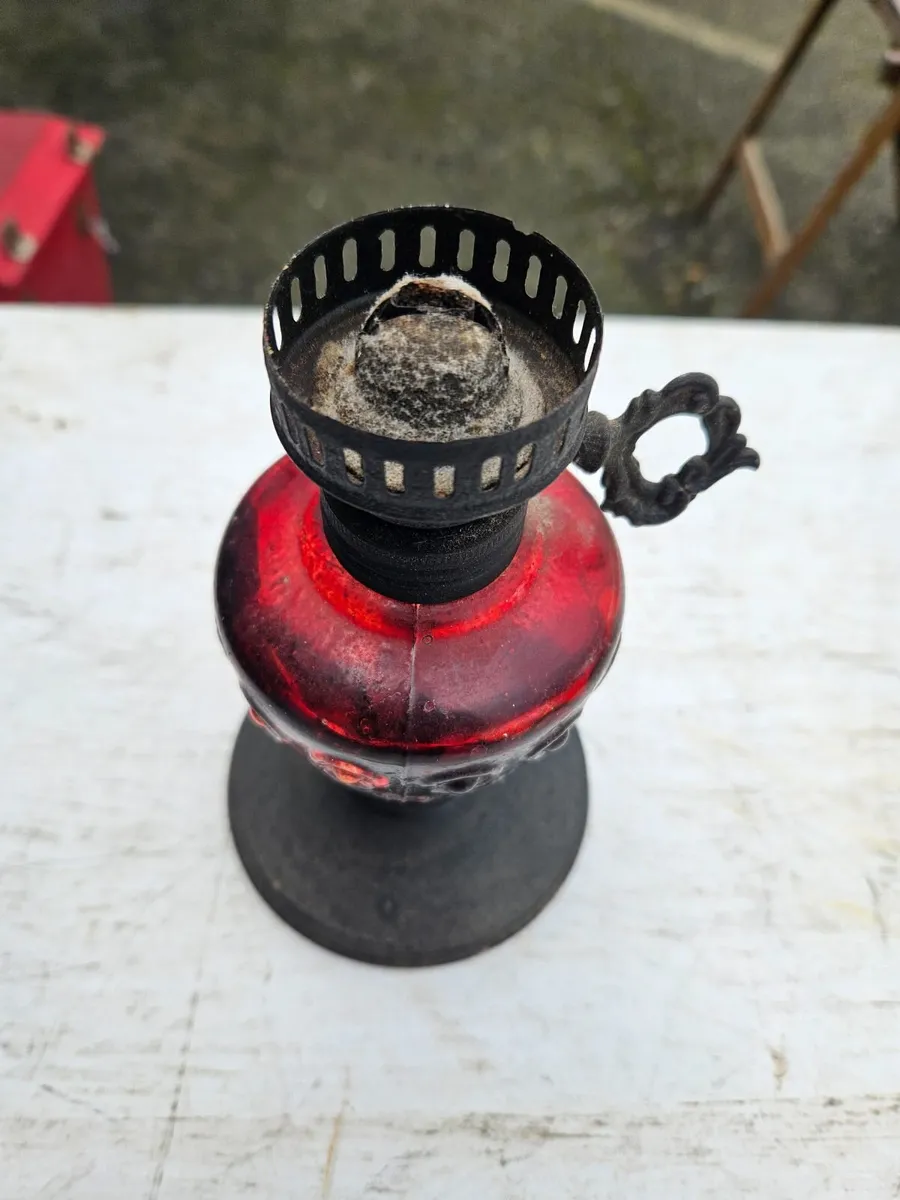 Vintage Oil Lamp Small - Image 1