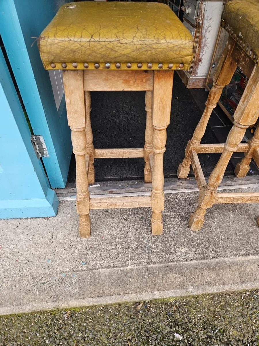 Bar Kitchen Stools x2 - Image 3