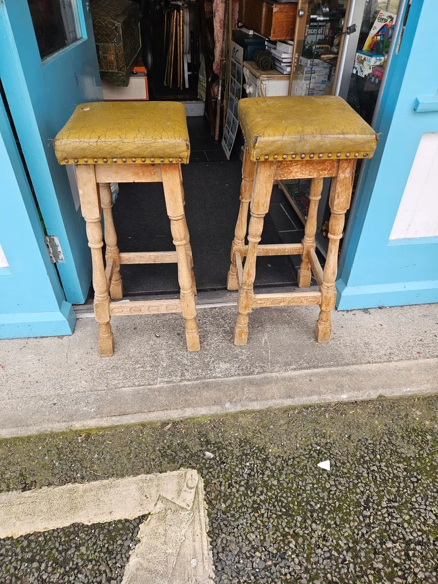 Bar Kitchen Stools x2 - Image 1