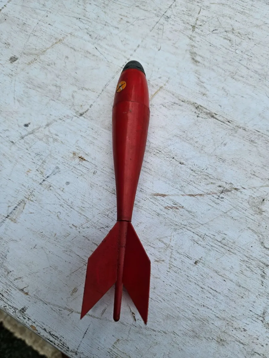 Vintage Retro Childs Toy Rocket 1970's - Image 3