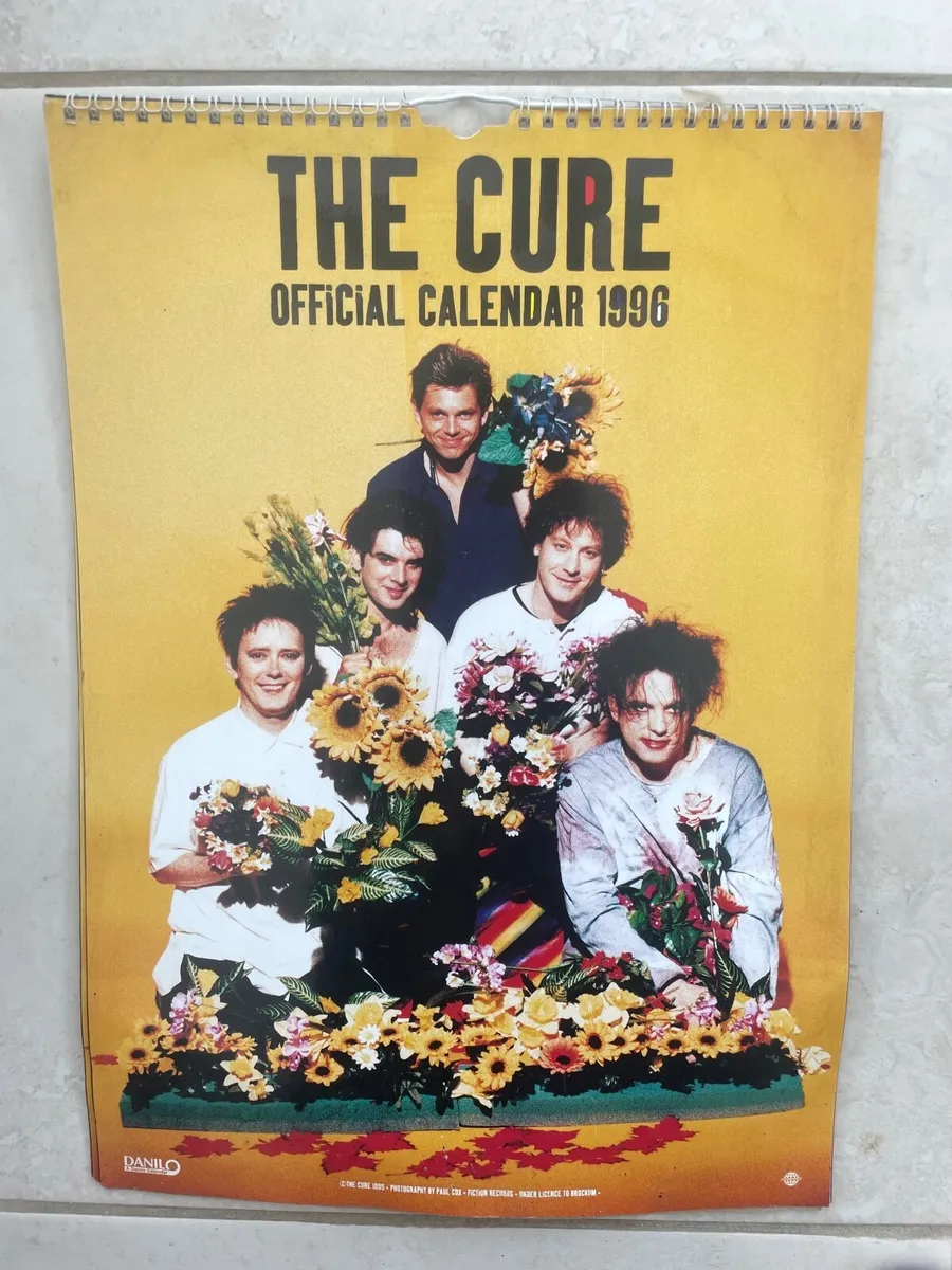 THE CURE vintage Calendars - Image 2
