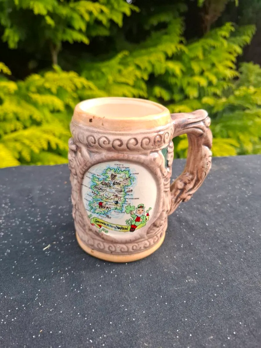 Irish vintage beer mug