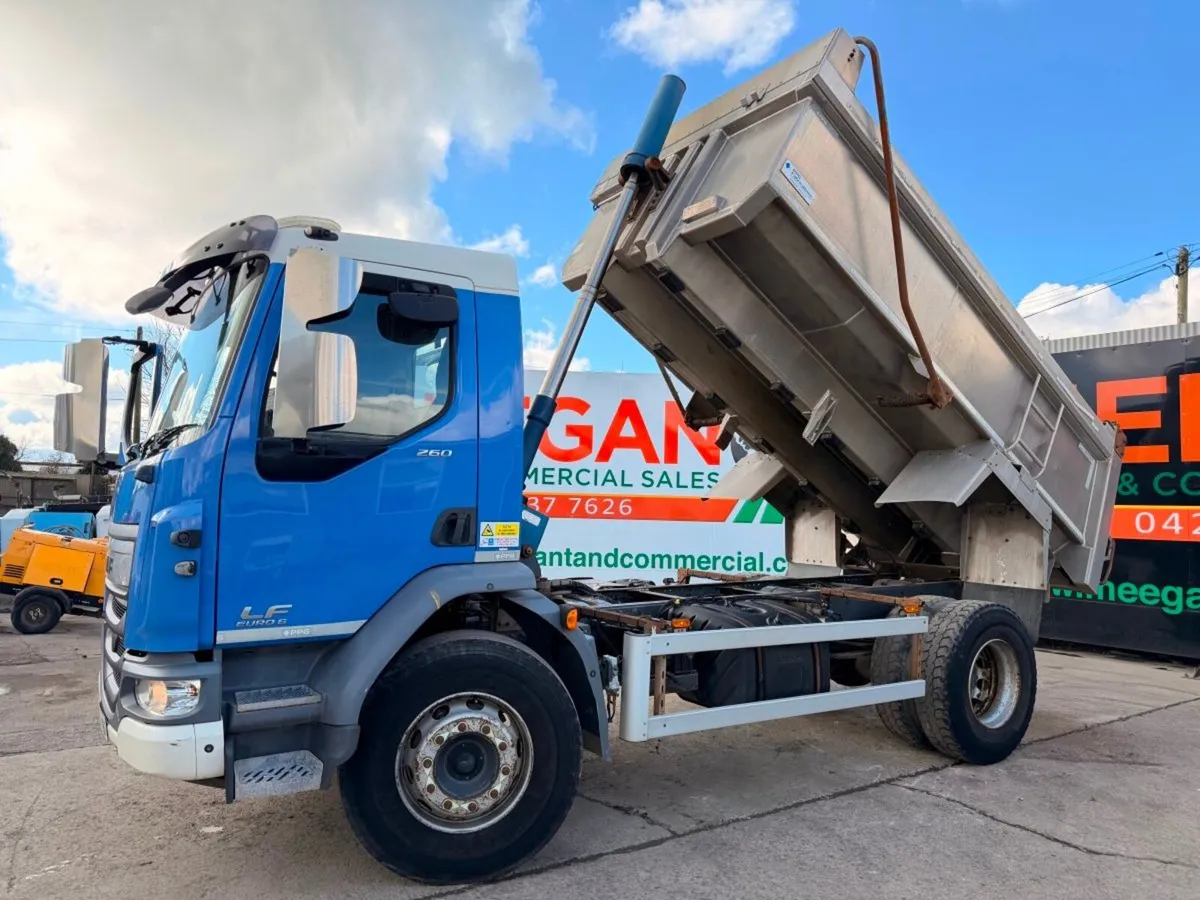 2017 DAF LF260 TIPPER... ALLOY BODY ...18 TON. - Image 1