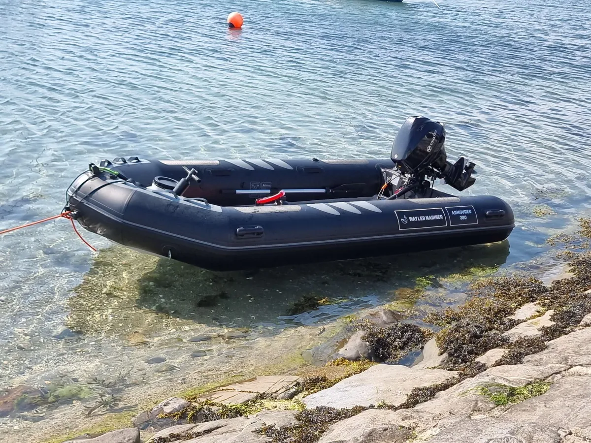 New Wayler Mariner Armoured 380  Rib   Boat only - Image 3