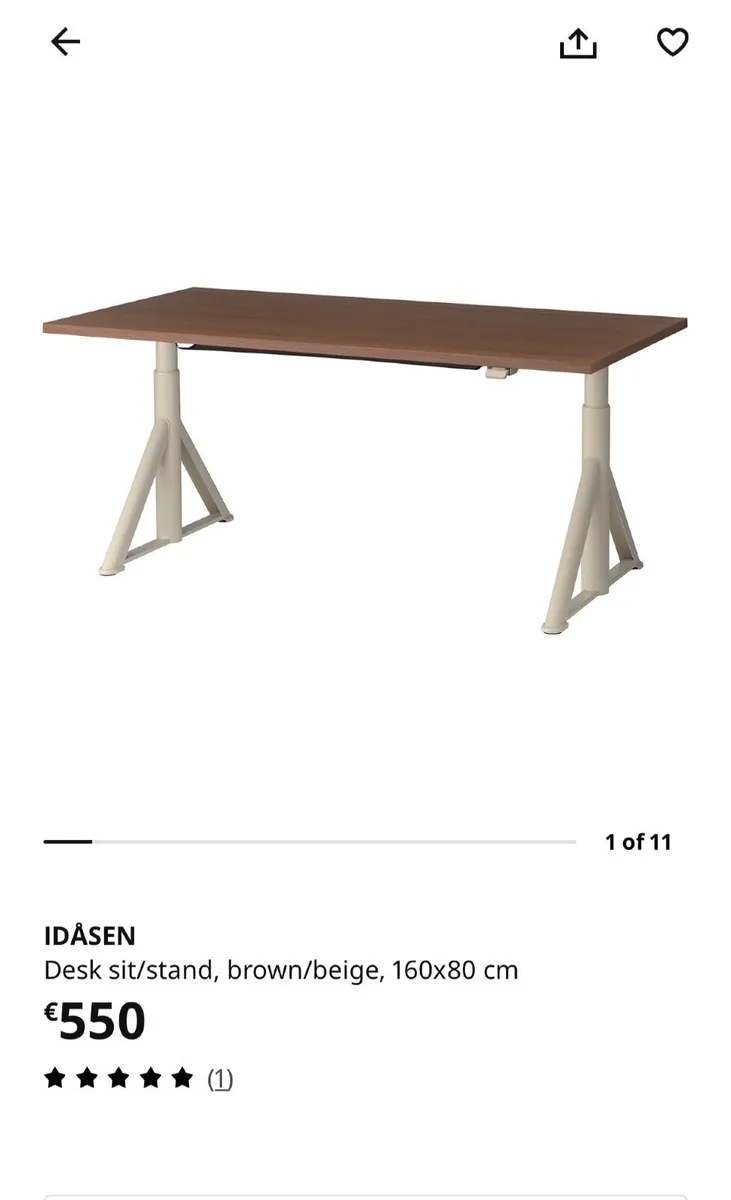 Ikea Idasen Desk - Image 1