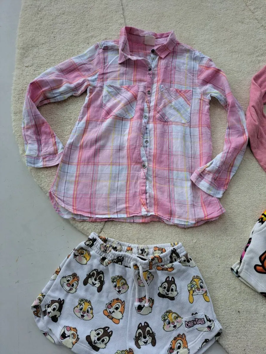 Girls Zara 7-8 shorts Top Bundle - Image 2