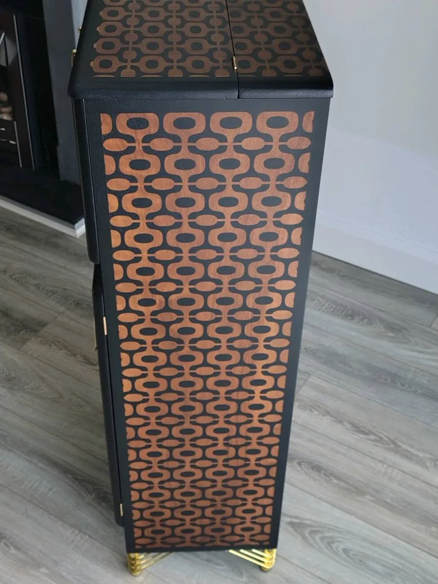 Art deco cocktail cabinet - Image 4
