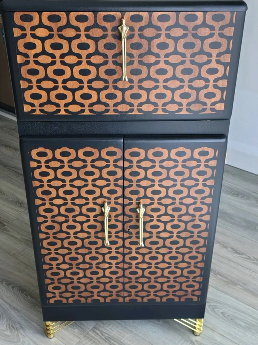 Art deco cocktail cabinet - Image 3