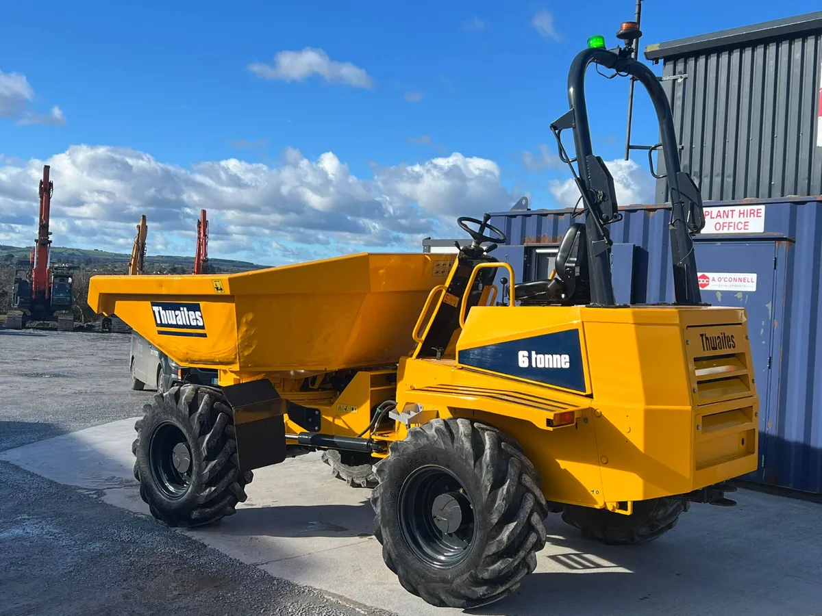 2017 Thwaites 6 ton dumpers Ref1088 - Image 2