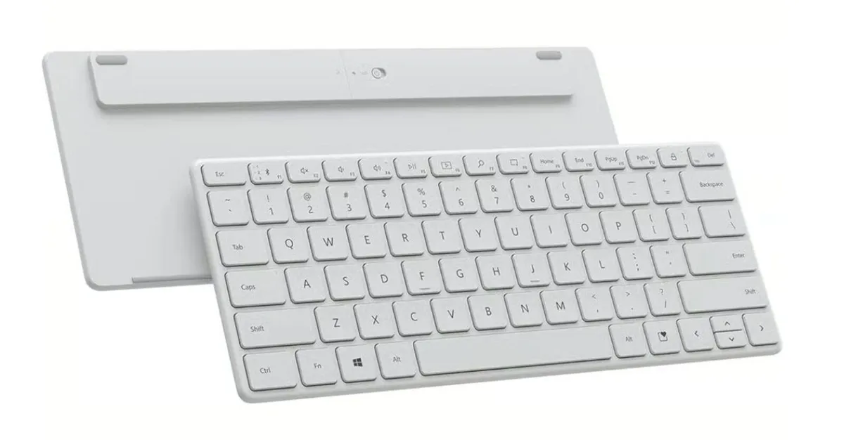 Microsoft  Wireless Designer Compact Keyboard - Image 4