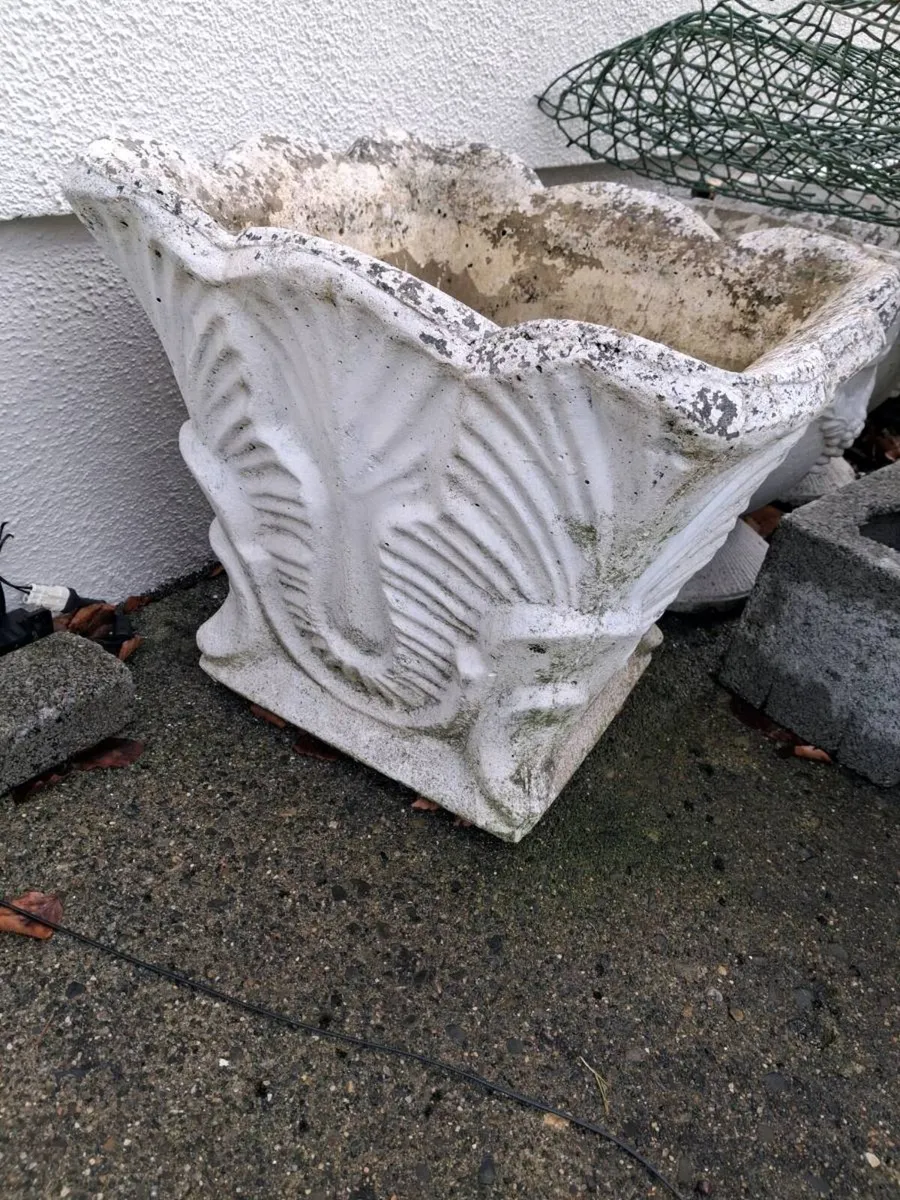 Cement Planter Pots - Image 1