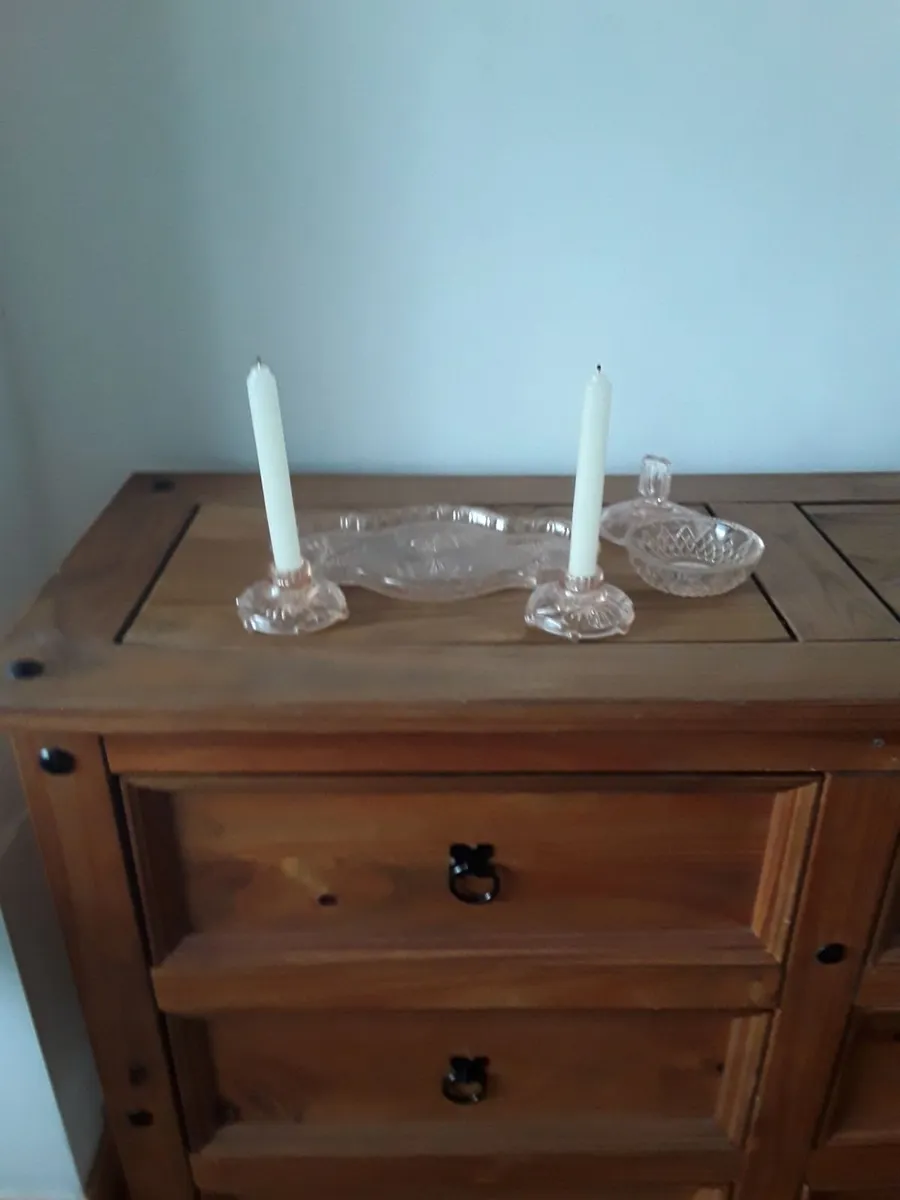 Art deco 4-piece dressing table vanity set - Image 2