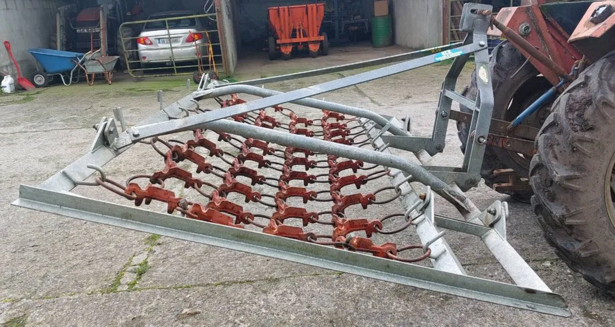 Grass Harrow, Land Roller, Kver 3F Plough - Image 2