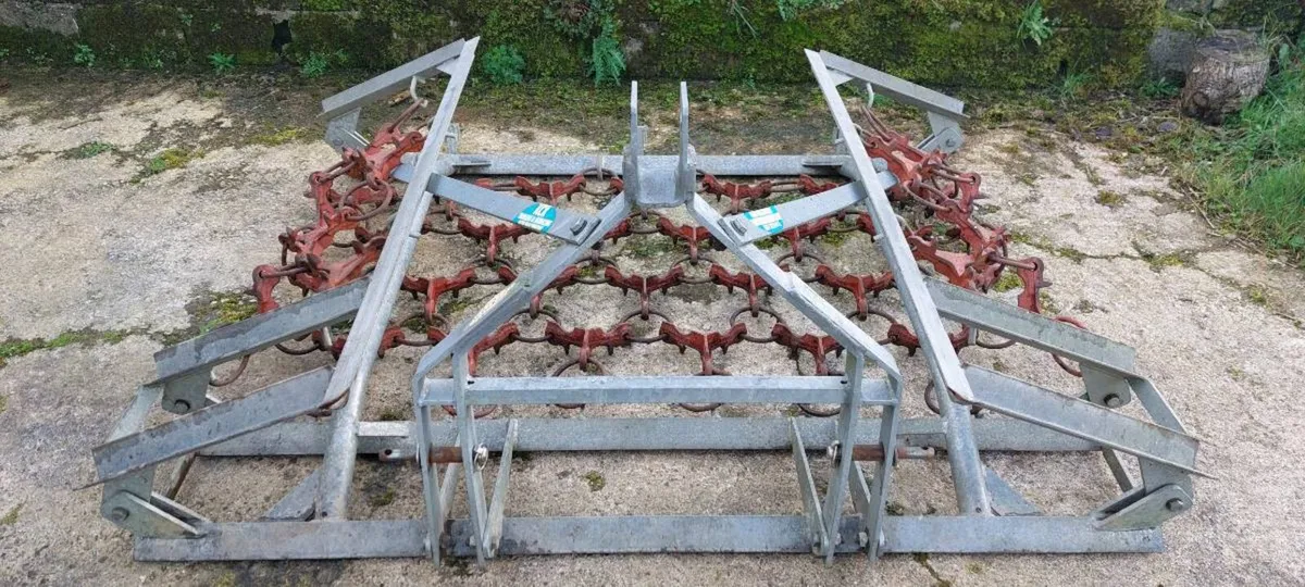 Grass Harrow, Land Roller, Kver 3F Plough - Image 4
