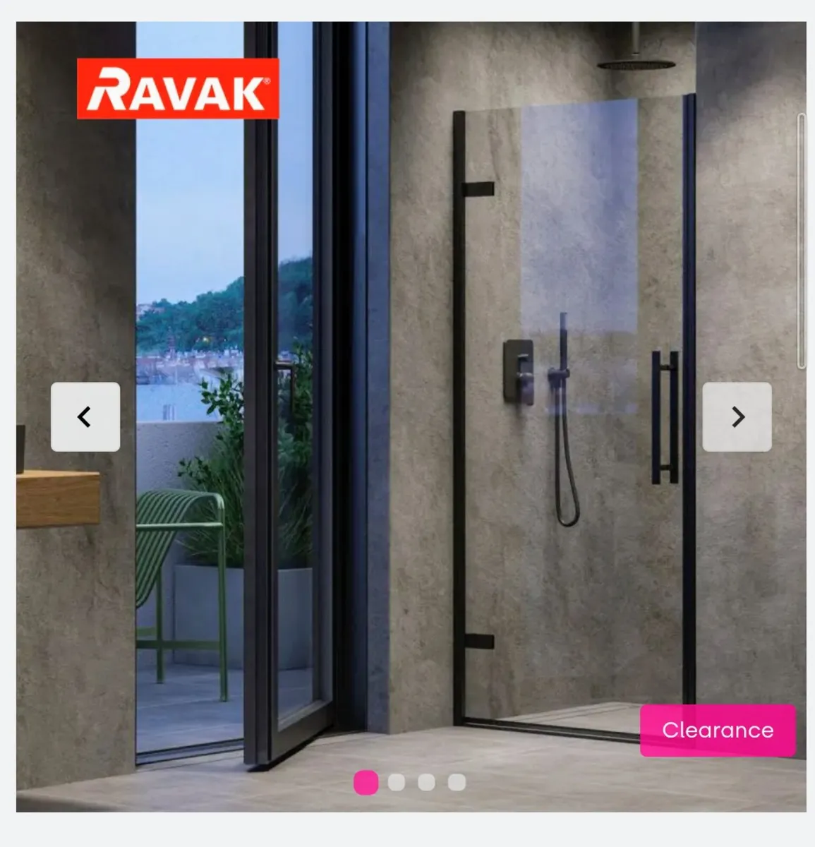 900mm New Ravak Door still in box