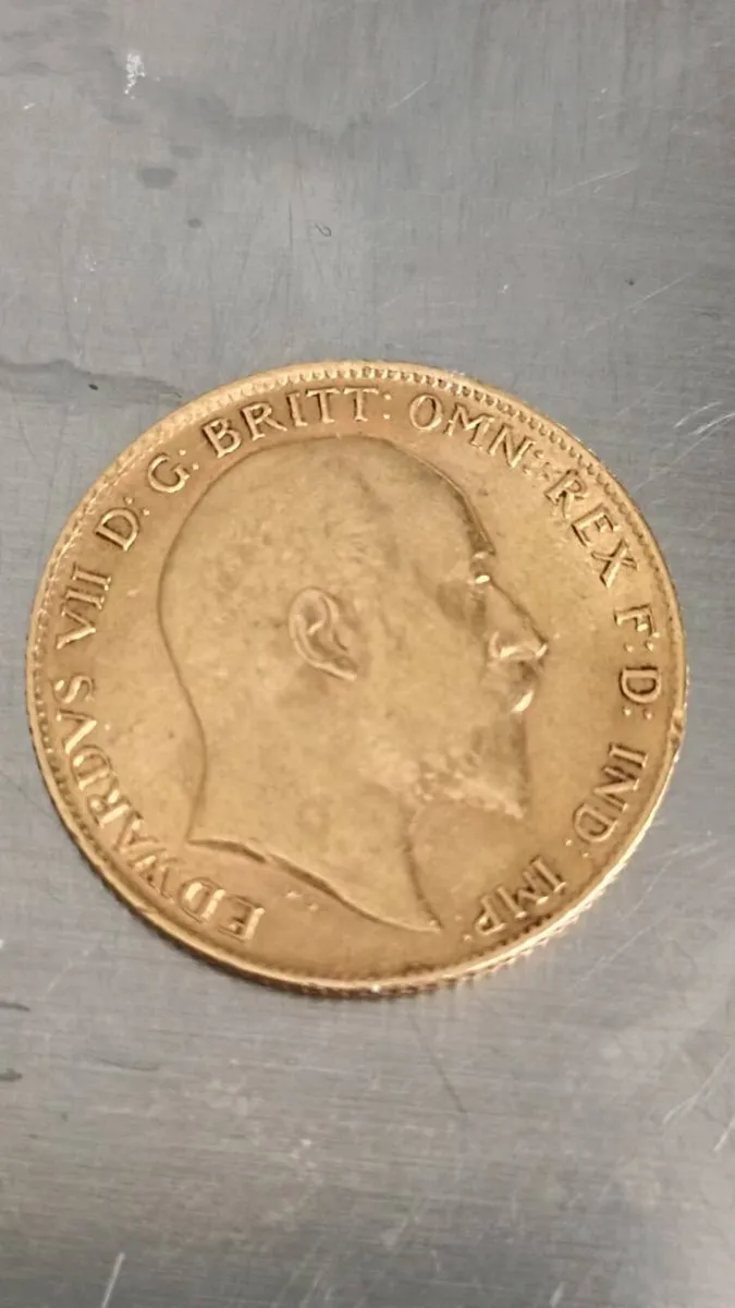 Half sovereign 1910 - Image 3