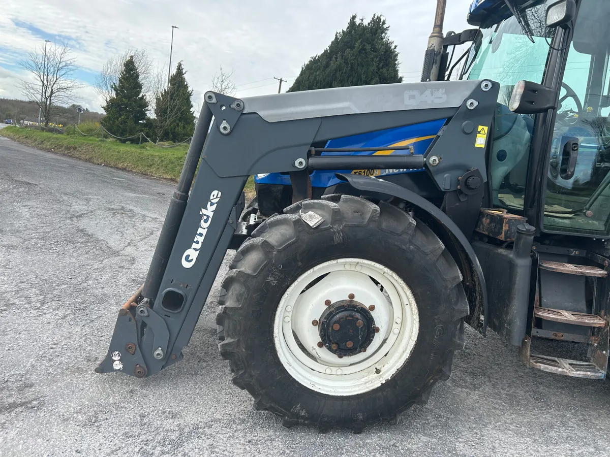 2005 New Holland TS100A with Quicke Loader - Image 3